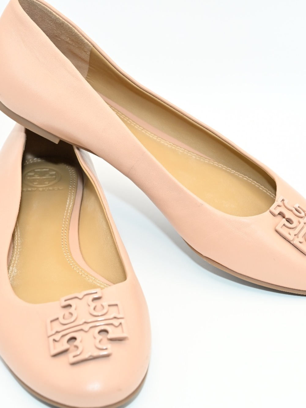 Tory Burch Ballet Flats, size 8, Gently worn, pale pink